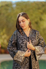 Noir Lume Open Qaftan