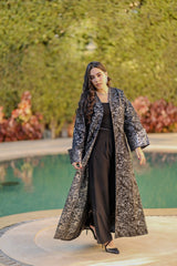 Noir Lume Open Qaftan