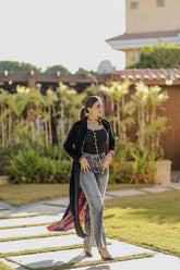 Noir Motion Open Qaftan