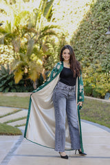 Verdant Heirloom Qaftan