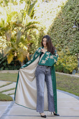 Verdant Heirloom Qaftan