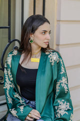 Verdant Heirloom Qaftan