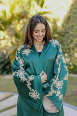 Verdant Heirloom Qaftan