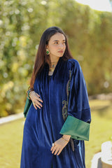 Midnight Peacock Kaftan
