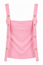 Load image into Gallery viewer, Blush Pink Strap Top — Wujud
