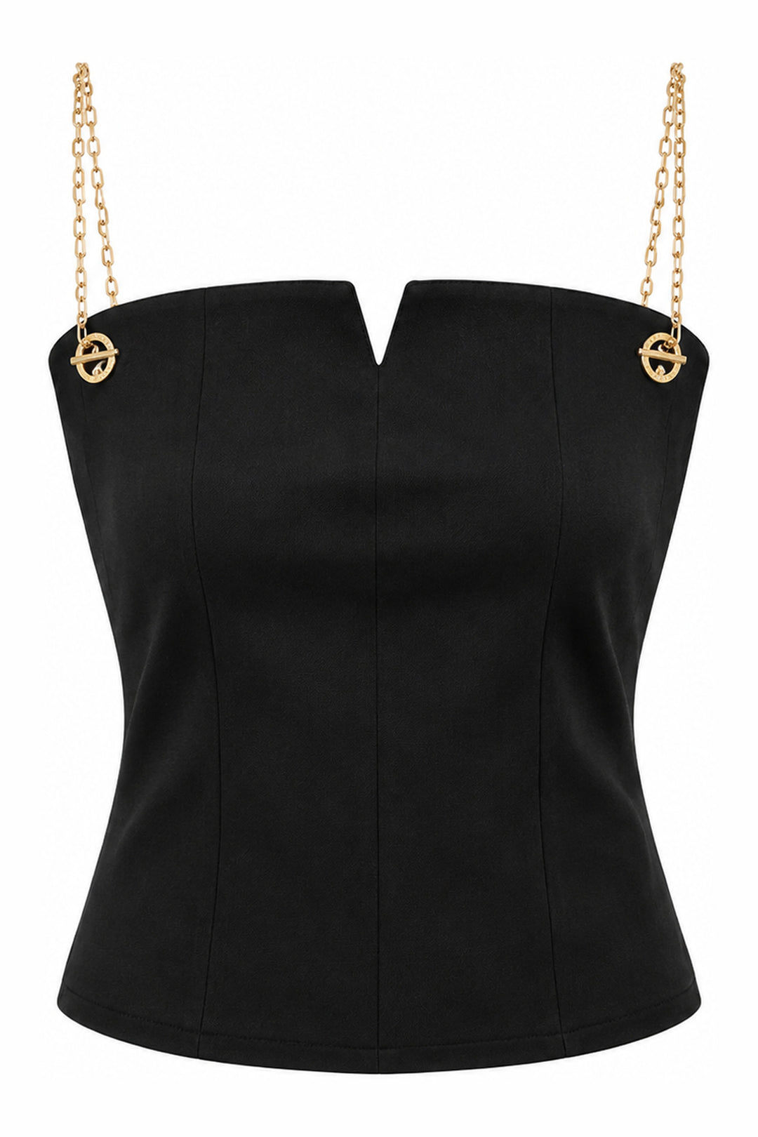 Midnight Chain Corset Top — Wujud