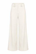 Load image into Gallery viewer, Tailored Buttoned Co-Ord Set in Off-white — Wujud
