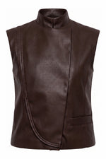 Load image into Gallery viewer, vest in Brown — Wujud
