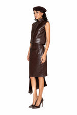 Load image into Gallery viewer, vest in Brown — Wujud
