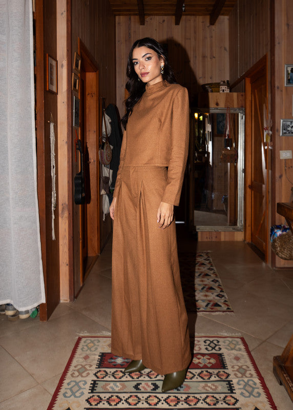 pants - Brown - image