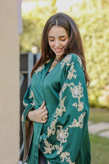 Verdant Heirloom Qaftan