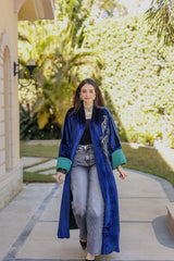 Midnight Peacock Kaftan