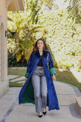 Midnight Peacock Kaftan