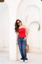 Load image into Gallery viewer, Scarlet Chain Strap Top

